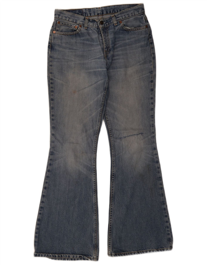 Levi's Uomo 544 Jeans Bootcut W30 L34 Cotone Blu