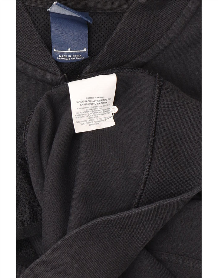 Giacca da ginnastica da uomo Nike Large in cotone nero