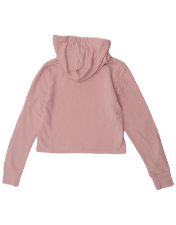 Maglione corto con cappuccio da donna Champion UK 6 XS Rosa