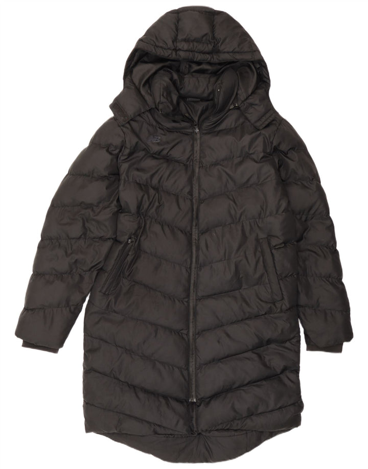 Cappotto imbottito oversize con cappuccio da donna New Balance UK 14 medio nero