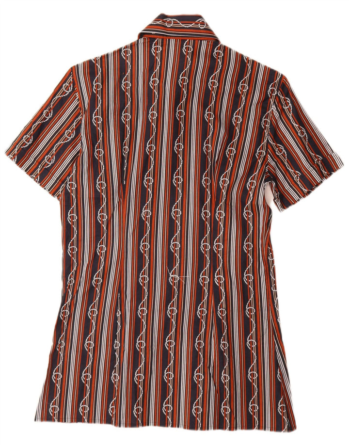 Camicia a maniche corte da uomo Mass taglia 15 1/2 39 a righe nere medie