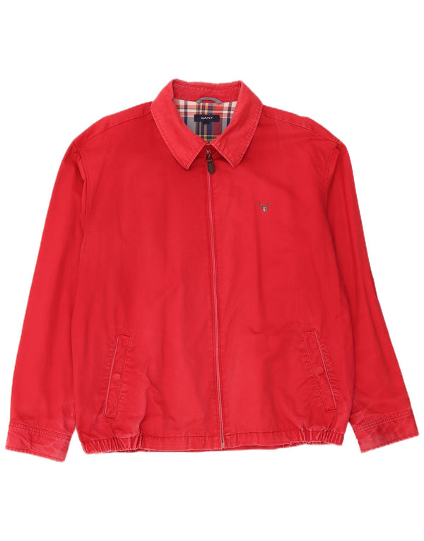 Giubbotto bomber da uomo Gant UK 44 2XL Rosso Cotone