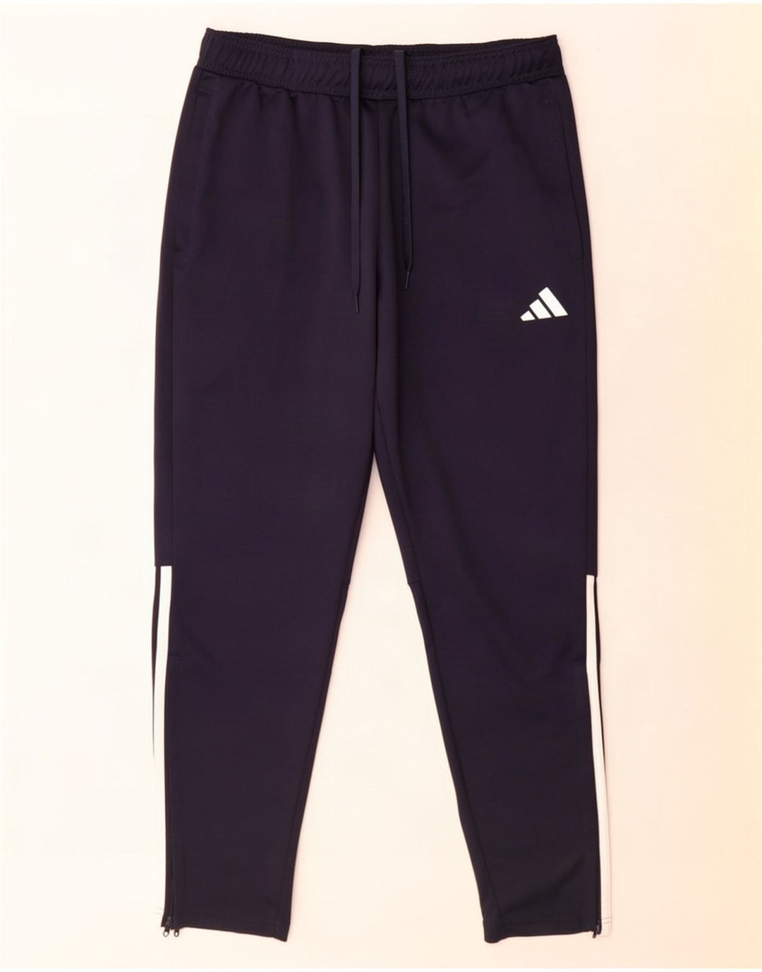 Pantaloni da tuta Adidas Aeroready da uomo grandi in poliestere blu navy