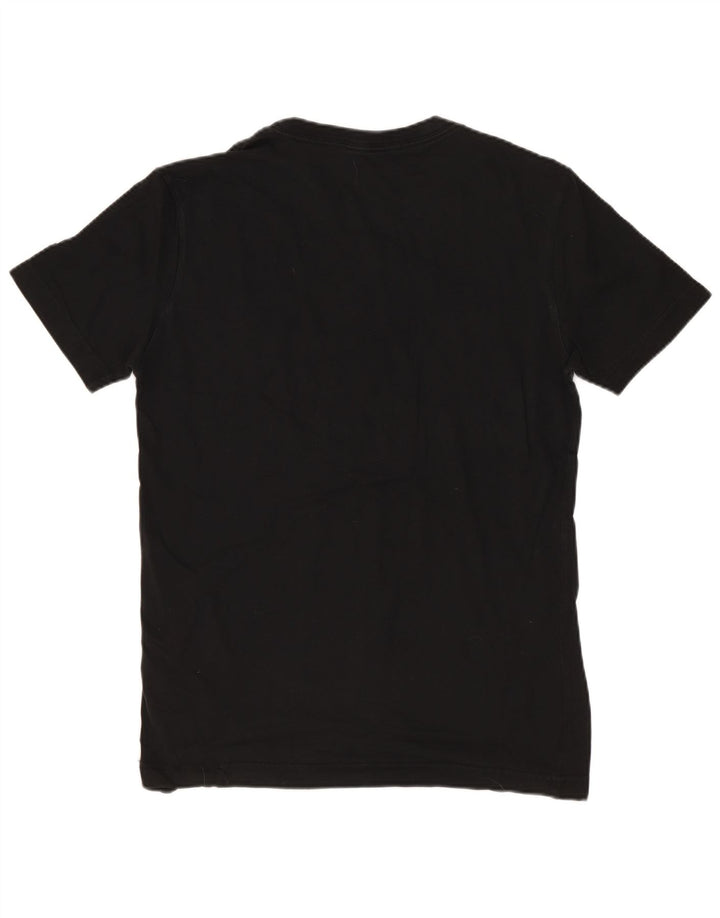CALVIN KLEIN JEANS T-shirt grafica da uomo Top piccola in cotone nero