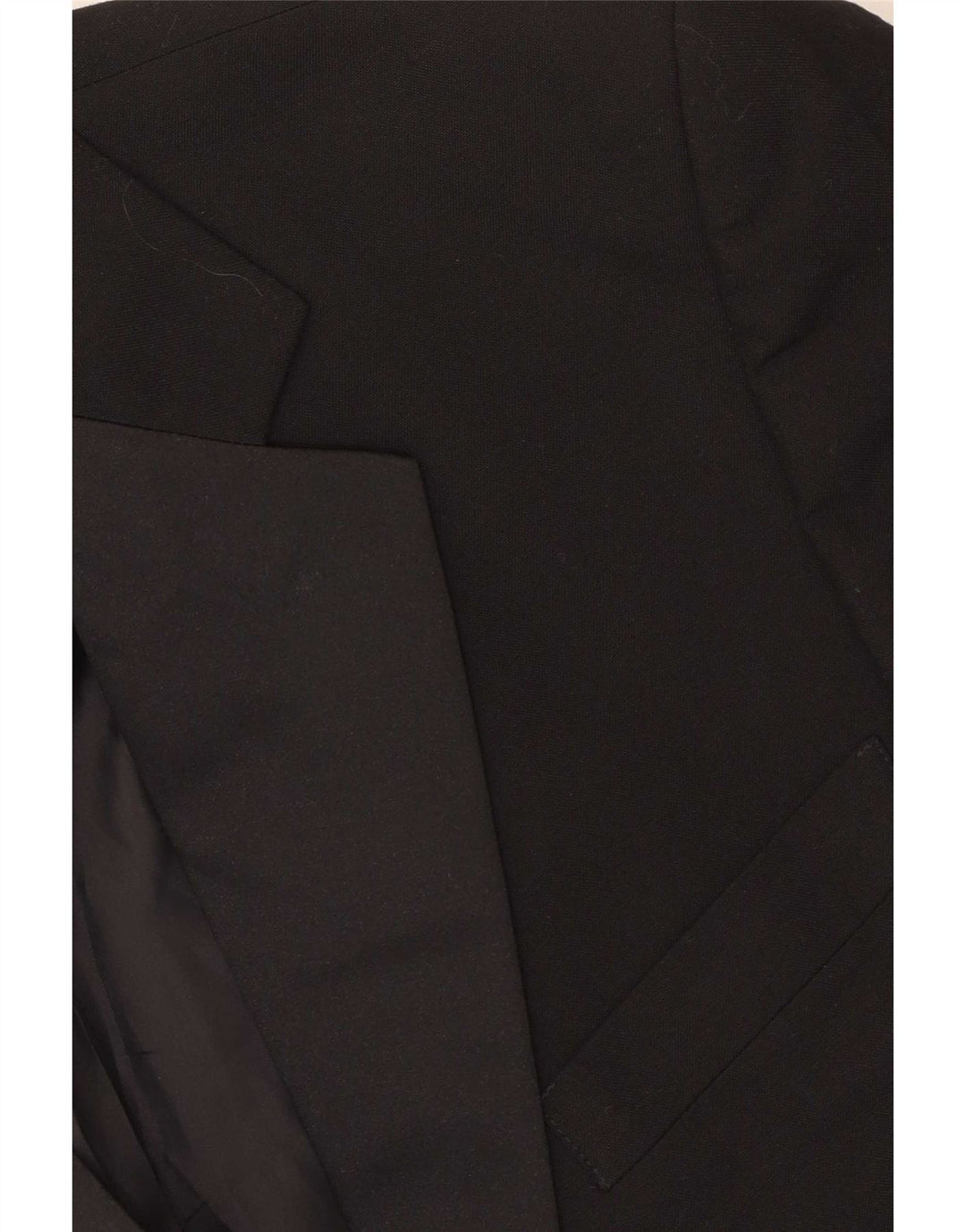 Giacca blazer a 2 bottoni da uomo Marks & Spencer UK 38 poliestere nero medio
