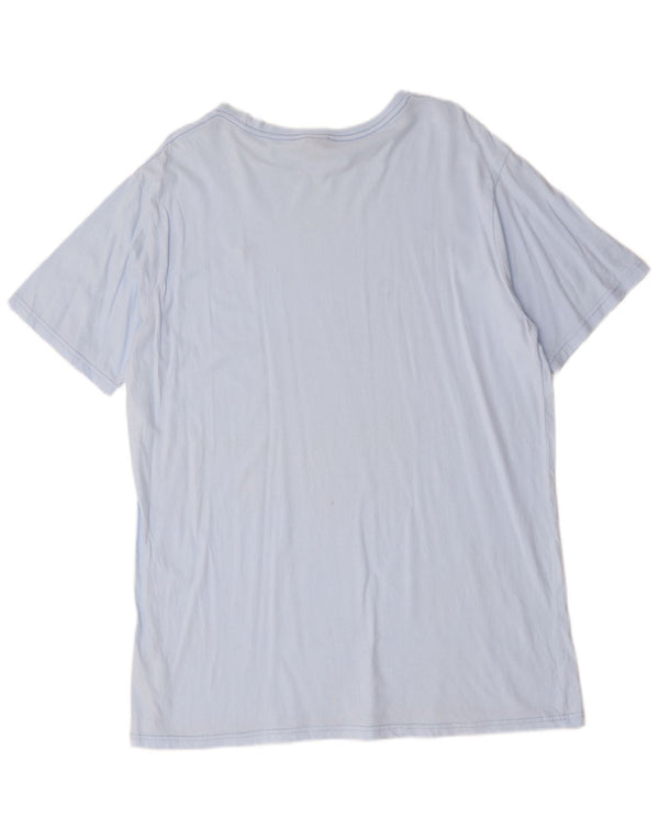 T-shirt da uomo con vestibilità standard Rip Curl 2XL in cotone blu