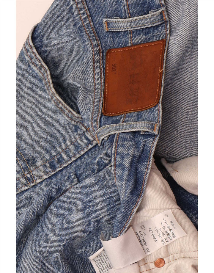 Levi's Uomo 502 Jeans affusolati W40 L33 Cotone blu
