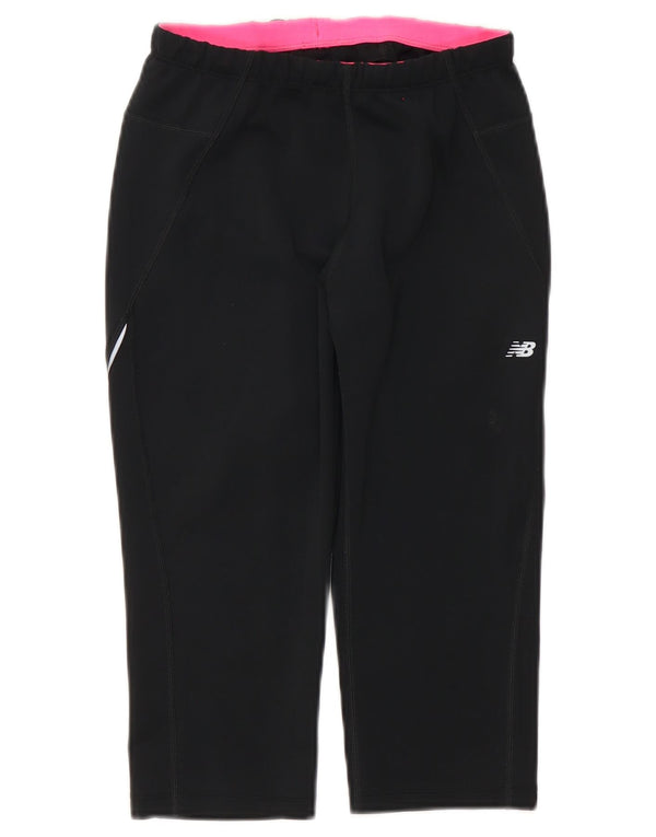 Pantaloni da tuta New Balance da donna Capri UK 12 poliestere nero medio