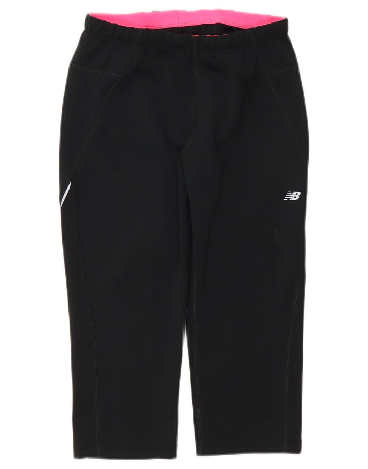 Pantaloni da tuta New Balance da donna Capri UK 12 poliestere nero medio