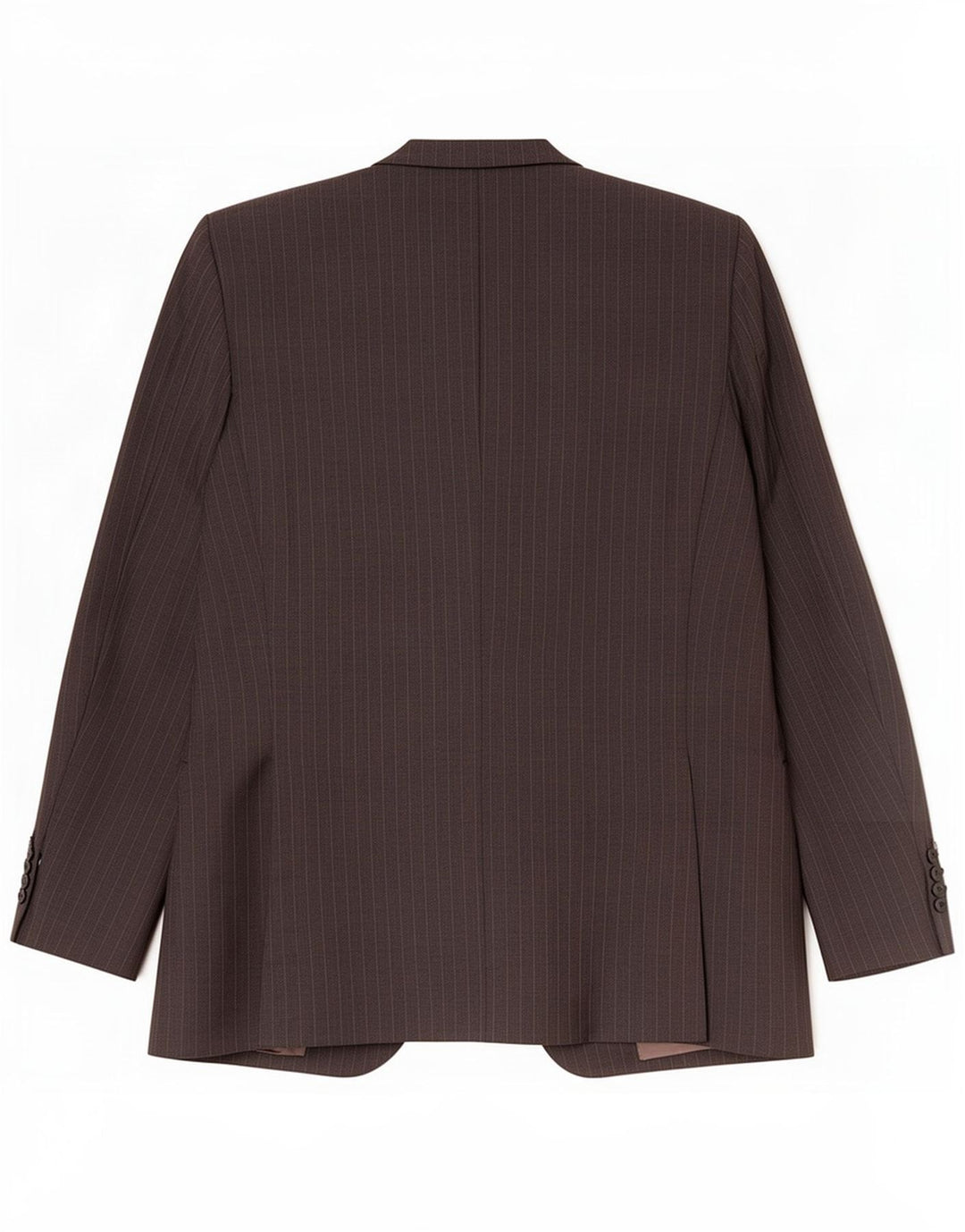 Trussardi Giacca Blazer da Uomo a 3 Bottoni IT 52 XL Lana Vergine a Righe Grigie