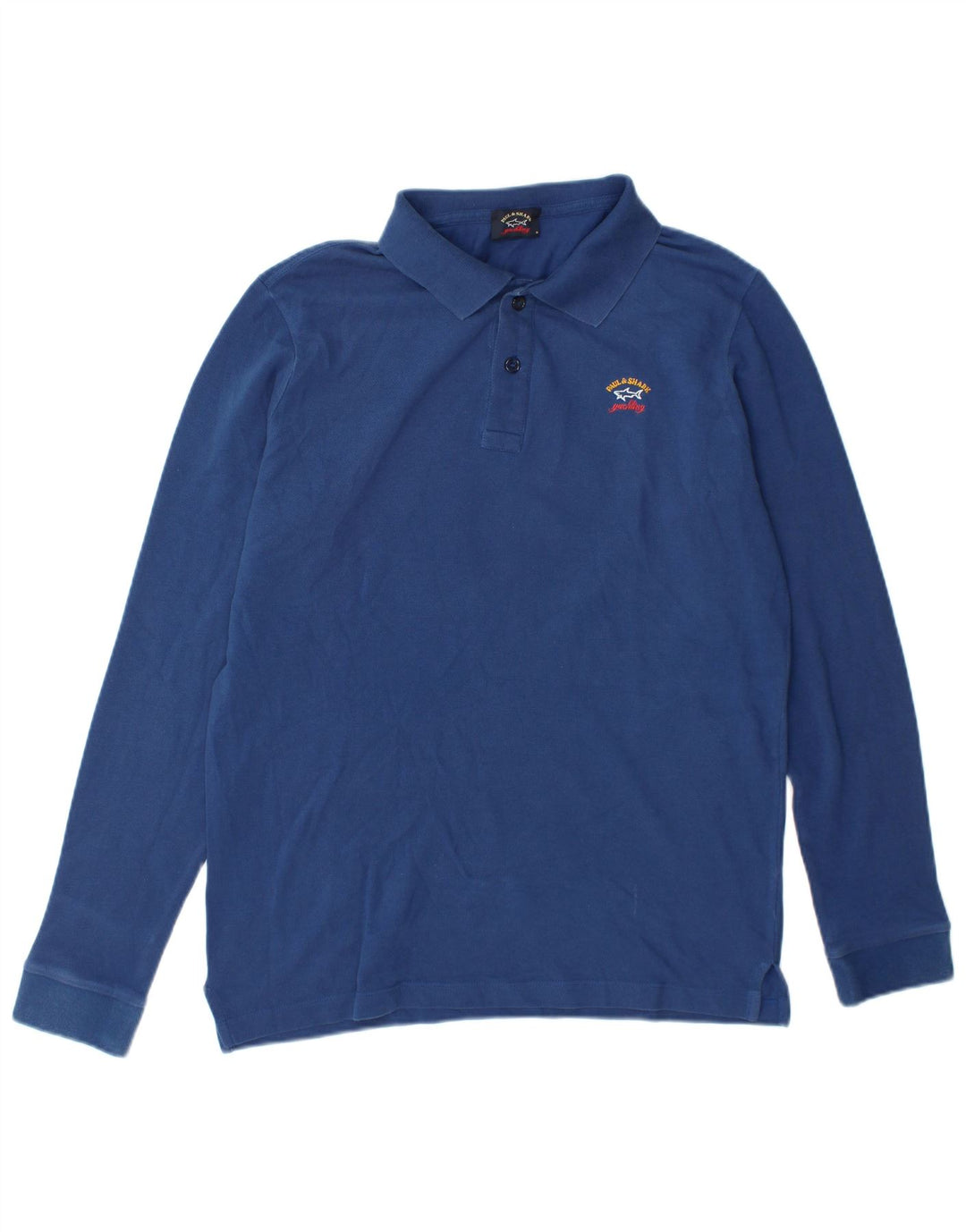 Polo a maniche lunghe da uomo Paul & Shark Yachting Blu medio
