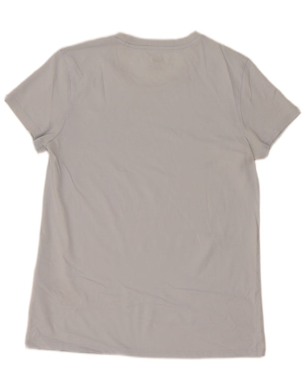 T-shirt grafica da uomo Levi's Top UK 10 piccola in cotone blu