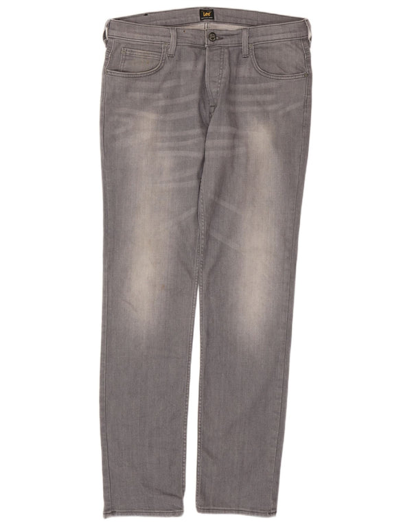 Jeans LEE Powell Slim da uomo W34 L34 in cotone grigio