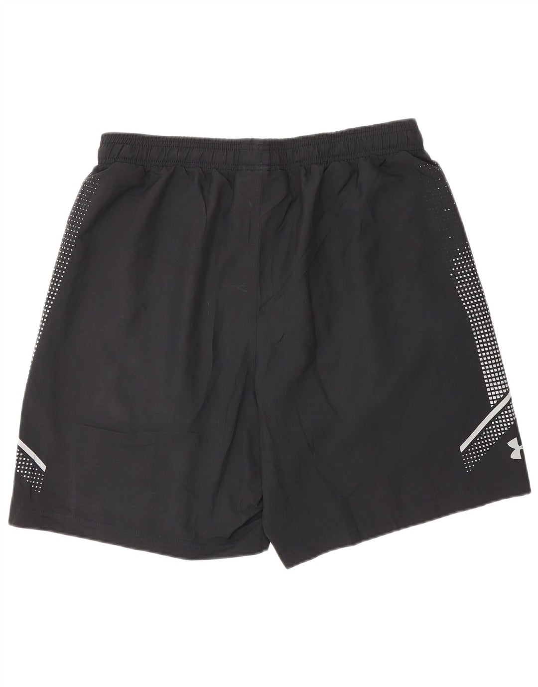 Pantaloncini sportivi da uomo Under Armour grandi in poliestere color block nero