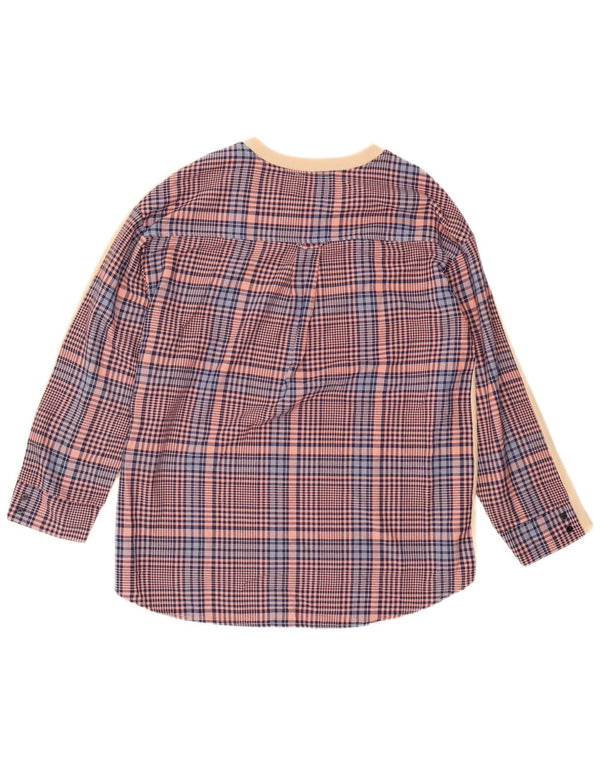 Felpa ZARA da donna vestibilità ampia, taglia UK 14, color block beige medio