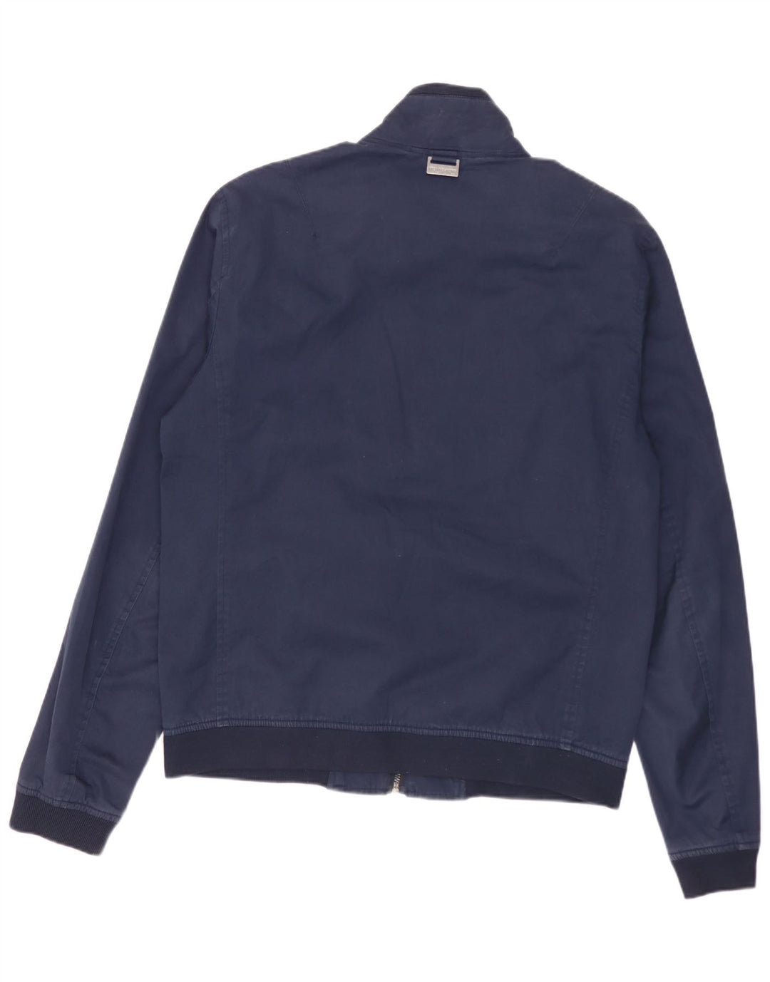 Giubbotto bomber da uomo Michael Kors UK 36 piccolo in viscosa blu navy