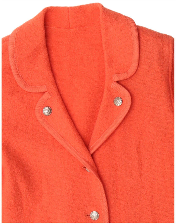 Giacca blazer vintage da donna a 3 bottoni UK 16 grande rosa