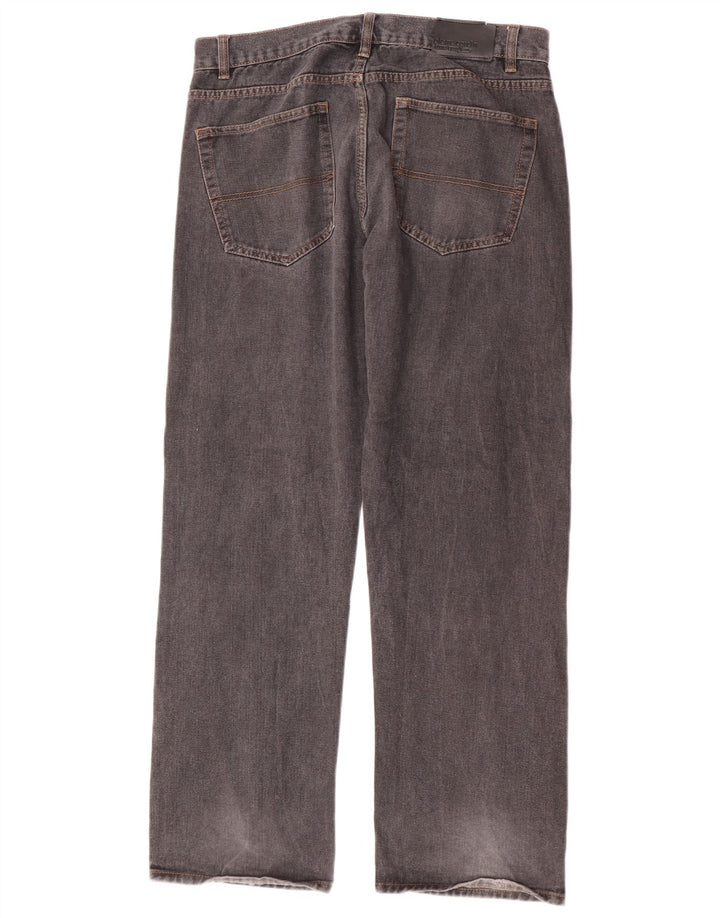 Jeans dritti da uomo Pierre Cardin W36 L30 cotone grigio