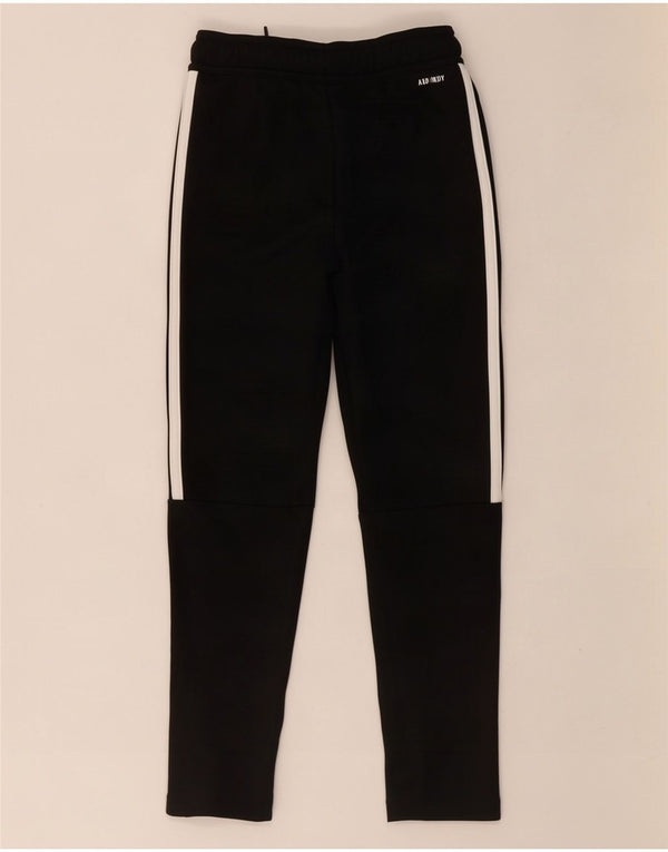 Pantaloni della tuta Adidas Aeroready da ragazzo 7-8 anni in poliestere nero