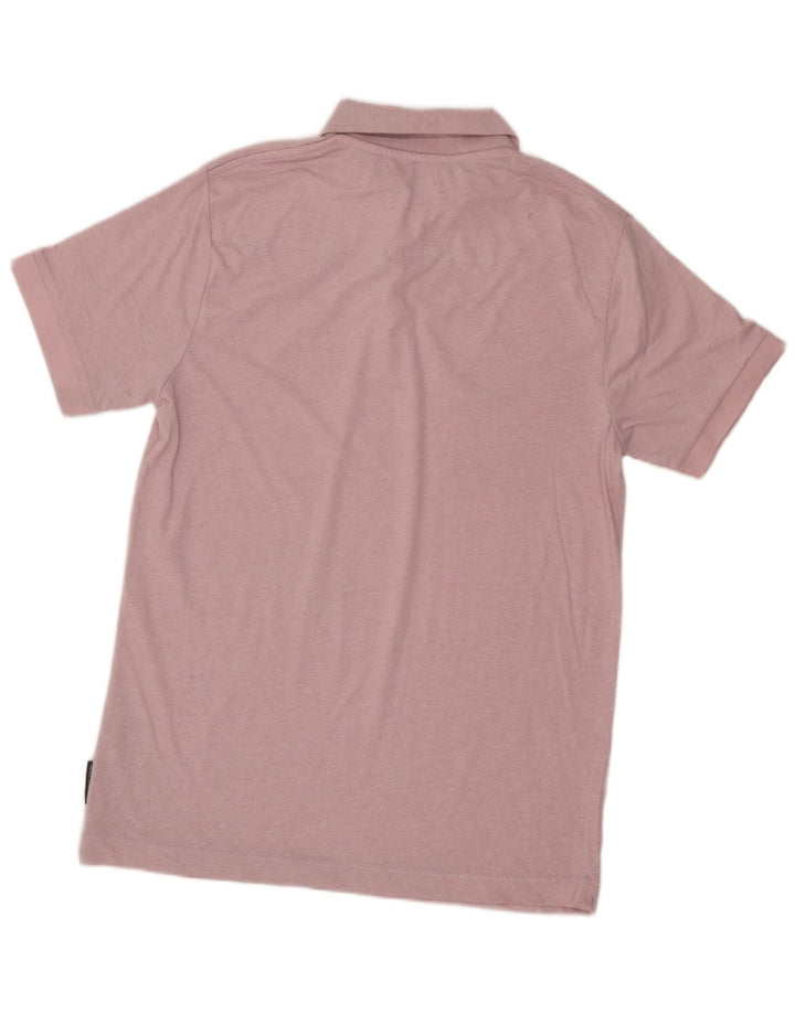 Polo da uomo FRENCH CONNECTION in cotone rosa medio