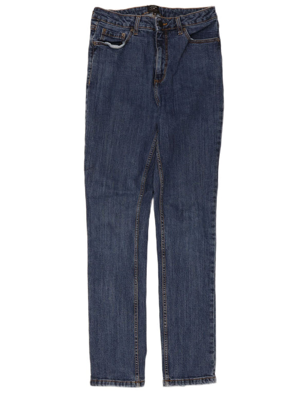 Jeans slim da donna John Lewis UK 10 piccoli W28 L29 cotone blu