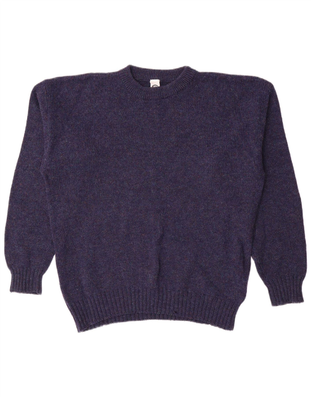 Maglione maglione girocollo da uomo C&A lana media blu navy