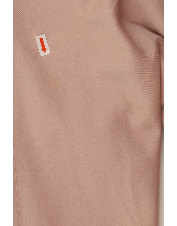 VINTAGE Womens Oversized 1 Button Blazer Jacket UK 14 Medium Pink Vintage Vintage and Second-Hand Vintage from Messina Hembry 