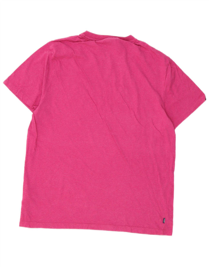 T-shirt da uomo SUPERDRY Top 2XL cotone rosa