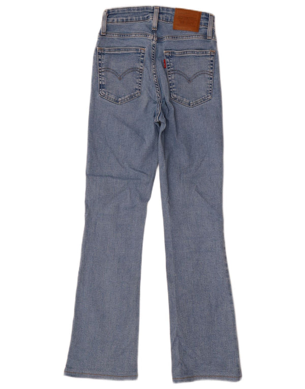 Jeans Levi's da donna 725 bootcut a vita alta W24 L28 cotone blu
