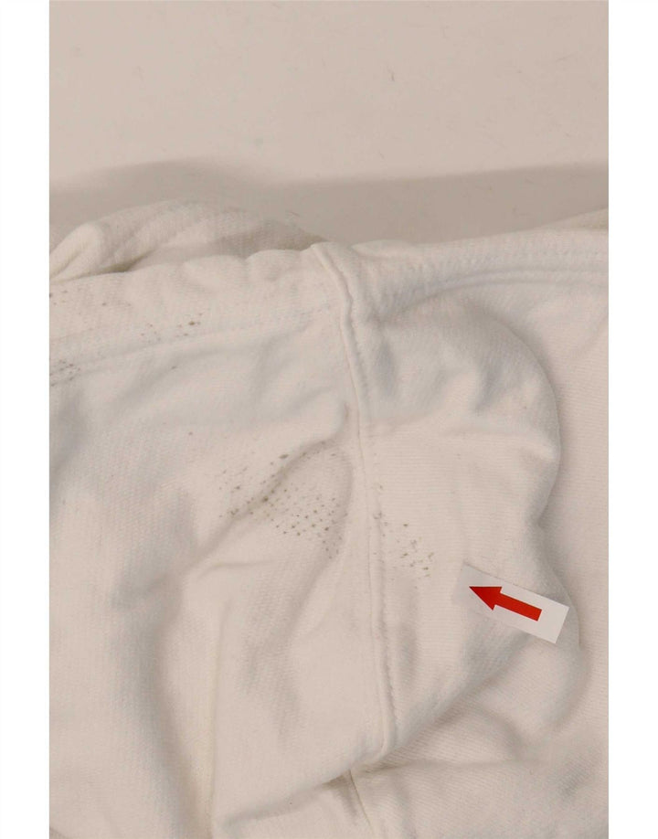 Maglione con cappuccio grafico da uomo Levi's in cotone bianco medio