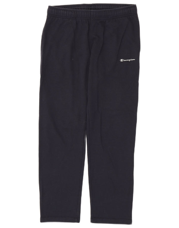 Pantaloni da tuta da uomo Champion Large in cotone blu navy