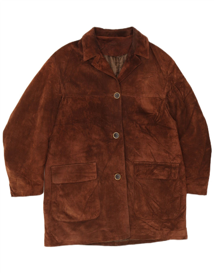 Soprabito Donna Scamosciato Conbipel IT 48 XL Pelle Marrone