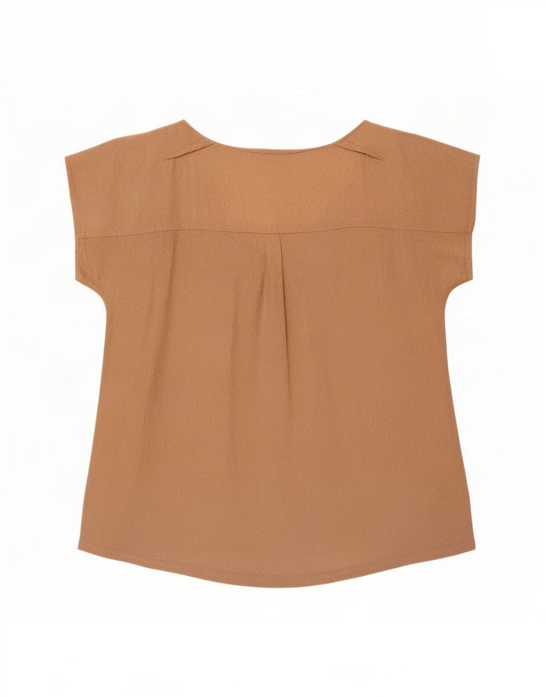 Top Blusa Donna Zara UK 14 Beige Medio