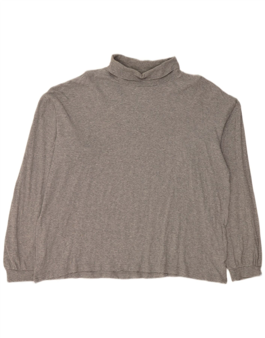 EDDIE BAUER Top da uomo a maniche lunghe 2XL in cotone grigio