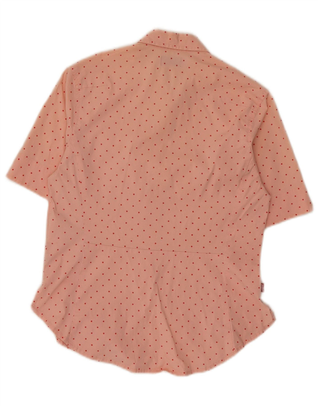 Camicia Levi's da donna con motivo astratto UK 10 Small in cotone rosa