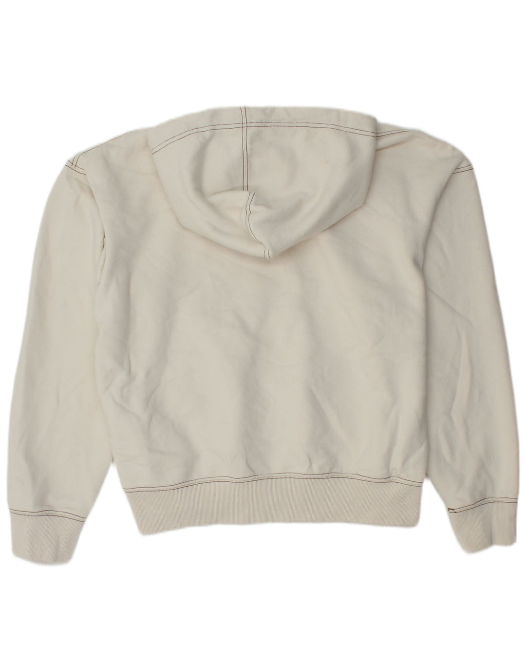 Tuta intera con cappuccio da uomo Zara in cotone bianco medio