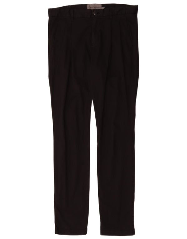 Pantaloni chino slim da uomo Calvin Klein W31 L32 cotone nero
