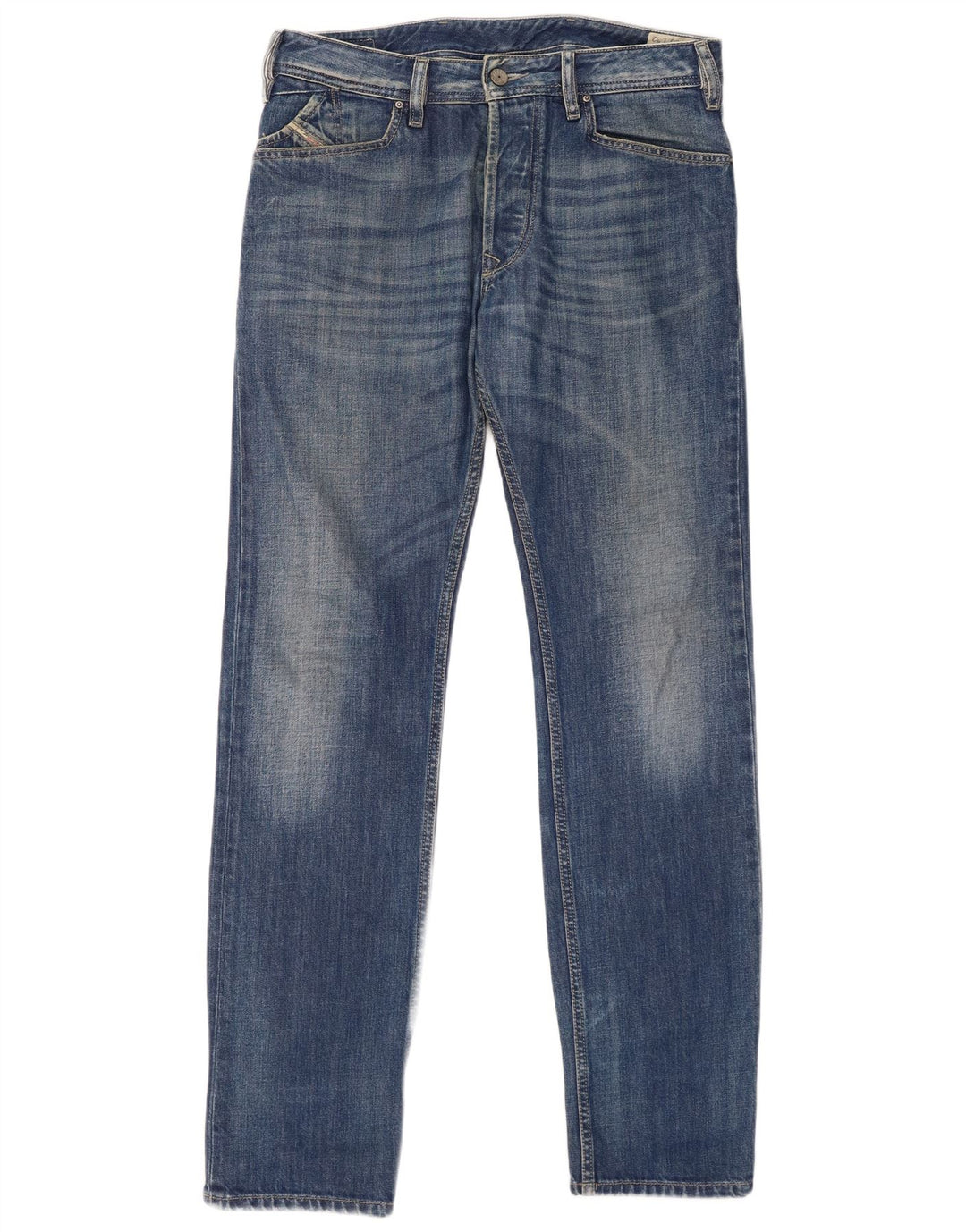 DIESEL Jeans Kander Slim da uomo W30 L32 in cotone blu
