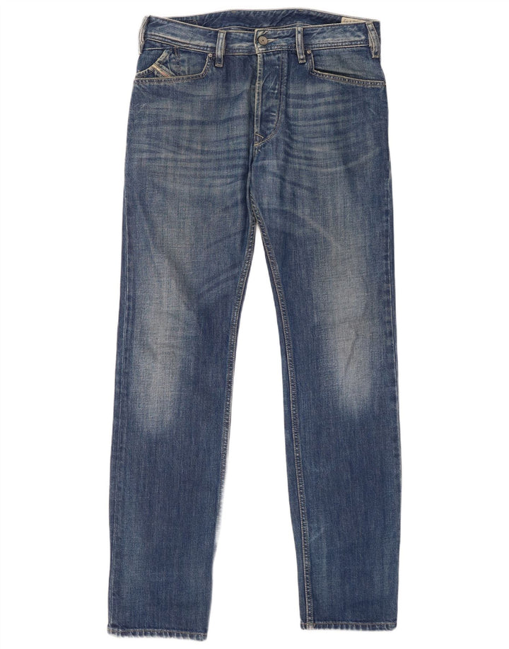 DIESEL Jeans Kander Slim da uomo W30 L32 in cotone blu