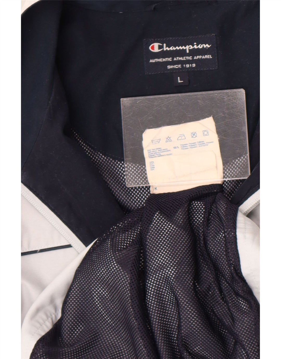 Giacca da tuta da donna Champion UK 16 Large Grigio Poliestere
