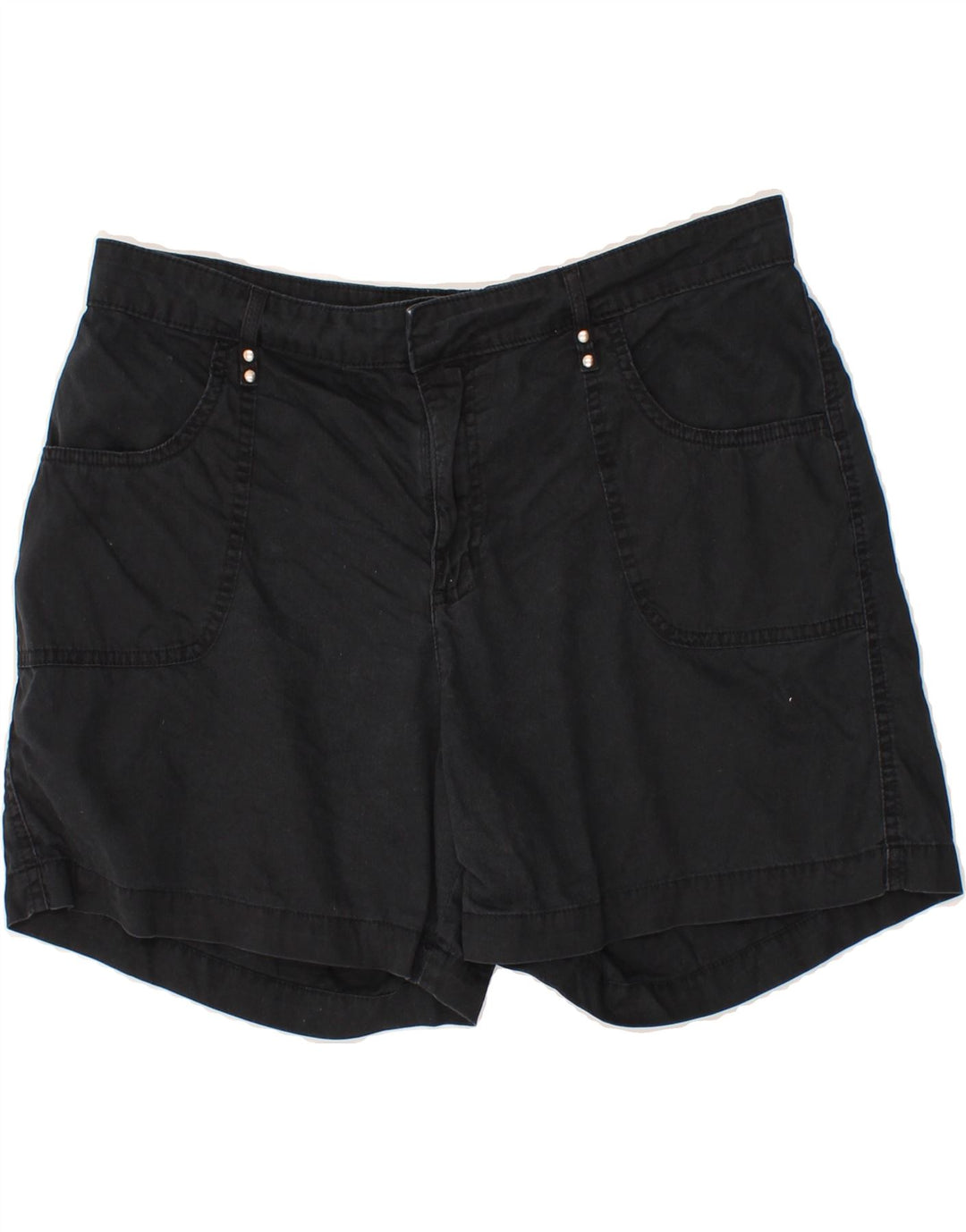 LEE Womens Casual Shorts US 14 XL W36  Black Cotton Vintage Lee and Second-Hand Lee from Messina Hembry 