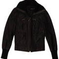 Giacca in pelle da donna Tally Weil UK 6 XS in pelle nera