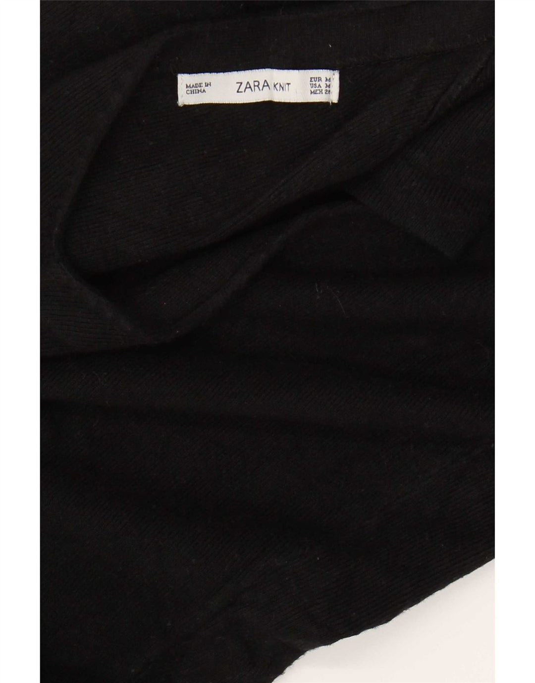 Vestito aderente da donna Zara UK 12 medio nero