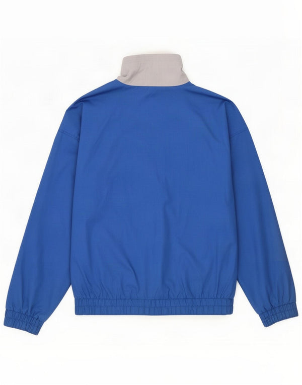 Giacca da tuta da uomo vintage grande blu