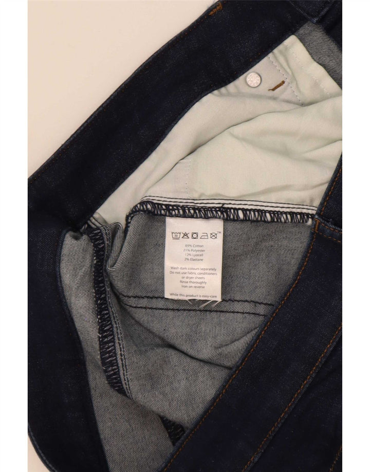 Jeans dritti da uomo Rohan W36 L29 cotone blu navy