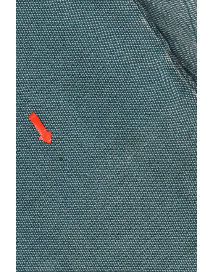 Felpa da uomo con collo con zip Fat Face, maglione grande, cotone blu