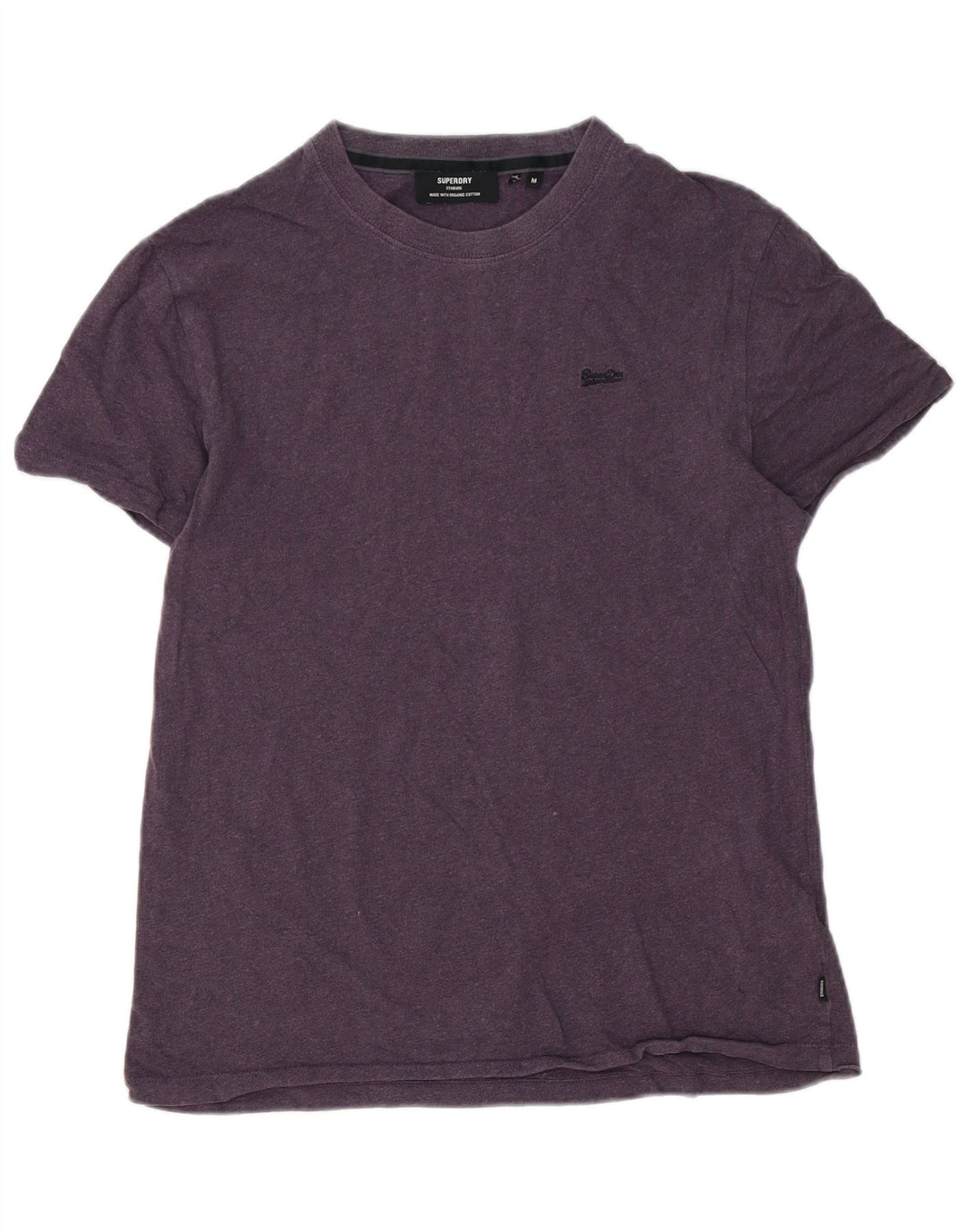 T-shirt da uomo Superdry Top in cotone viola medio
