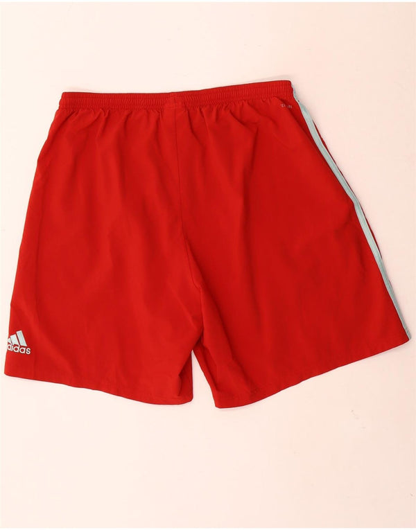 Pantaloncini sportivi da uomo Adidas XL rosso poliestere
