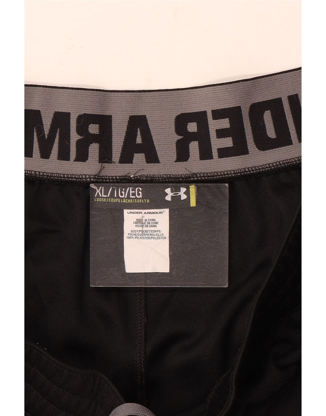 Pantaloni da tuta da uomo Under Armour XL poliestere nero