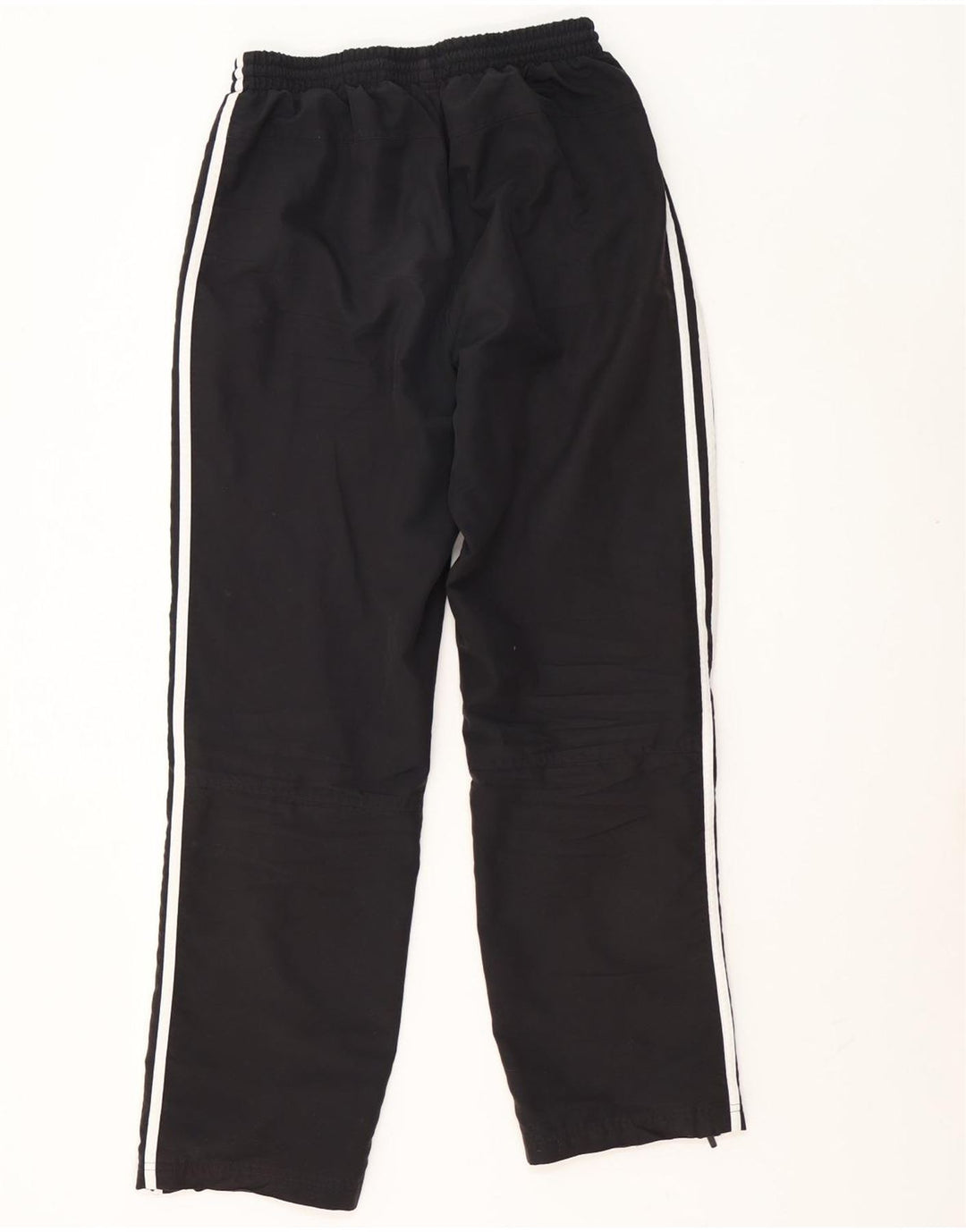 Pantaloni della tuta da donna Adidas UK 10 piccoli poliestere nero